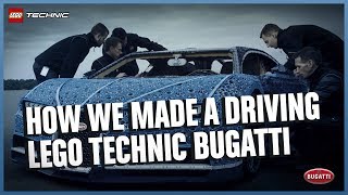 See how it was made  The Amazing LifeSize LEGO Technic version of the Bugatti Chiron [upl. by Lachlan]