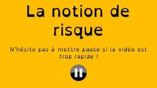 La notion de risque [upl. by Shelba]