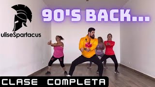 Rutina Completa para quemar grasa  30 minutos de baile  Ritmos latinos de los 90s [upl. by Weide]