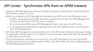 API Management amp API Center Synchronization Public Preview [upl. by Naelcm]