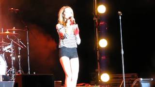 Bridgit Mendler  Blonde Live  Six Flags [upl. by Yltsew]