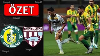 🔴ŞANLIURFASPOR BANDIRMASPOR MAÇI ÖZETİ İZLE [upl. by Dewhurst]