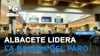 Albacete es la única provincia de CastillaLa Mancha en la que cae el paro [upl. by Doowrehs]