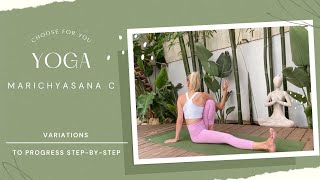 Twisting the Torso  Marichyasana C Variations  Ashtanga Yoga [upl. by Toby]