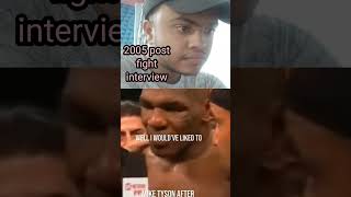 Post Fight Interview 2005 miketyson jakepaul netflix [upl. by Payson]