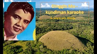 Diggin Mo Larry Miranda  Kundiman Karaoke [upl. by Ynnattirb]