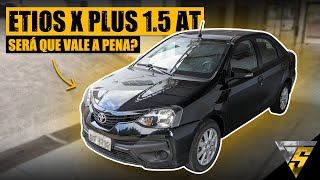 TOYOTA ETIO X PLUS SEDAN 15 AUTOMÁTICO 2020  SERÁ QUE VALE A PENA [upl. by Leakcim]