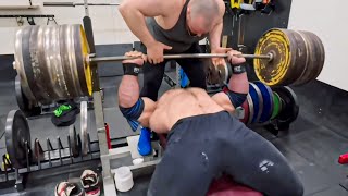 Heaviest Bench Press By A Streetlifter Street Lifting Athlete [upl. by Irab]