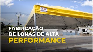 COMO FABRICAMOS LONAS DE ALTA PERFORMANCE DA DGRAUS  RESISTÊNCIA E QUALIDADE GARANTIDA [upl. by Melas]