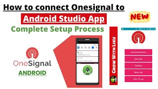 How To Integrate One Signal Push Notification in Android Studio Project  Onesignal SDK Setup 2024 [upl. by Eihs]