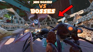 All Grounded Bosses amp Mini Bosses FIGHT [upl. by Inor]