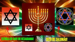 estrela de davi hexagrama e selo de salomão significado e simbologia [upl. by Gabrielli]