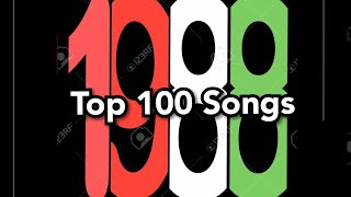 Top 100 Songs of 1988 [upl. by Nekcerb174]