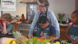 Prue Leith patron of Lets Get Cooking [upl. by Pavlov891]