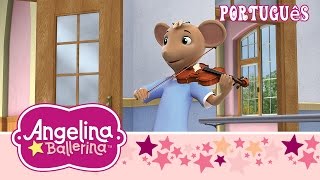 Angelina Ballerina Brasil Estrelas brillantes de Camembert Keltic Dreams [upl. by Yrahcaz]