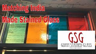 Matching India Made Stained Glass V322 [upl. by Albertine]