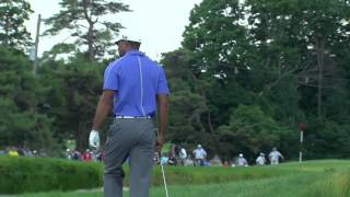 2013 US Open Championship Round 1 highlights ESPN [upl. by Ahsenod]