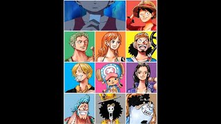 THE STRAW HATS sing ONE PIECE OPENING 14 VOCALS ONLY  MUSIC [upl. by Elvie422]