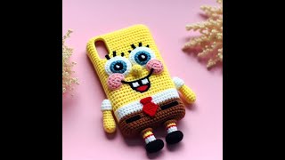 New Crochet Phone Case Cover Design for the Beginners Ideas for sharing [upl. by Anaidirib]