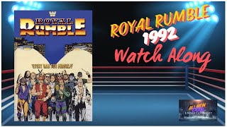 WWF WWE ROYAL RUMBLE 1992  WATCH ALONG amp FULL COMMENTARY [upl. by Yahsed28]