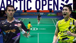 Jonatan Christie INA VS Chou Tien Chen TPE  Finals Badminton Arctic Open 2024 [upl. by Bean]