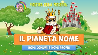 1 IL PIANETA NOME  Nomi comuni e nomi propri [upl. by Robbin742]