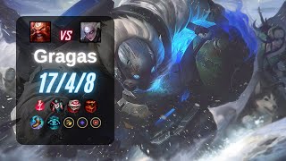 Gragas Jungle vs Diana  EUW LoL Challenger 139 [upl. by Ettenrahs620]