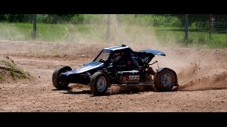 Buggy 1600 Suzuki Hayabusa TEST  Autocross Grottazzolina Ponzano di Fermo [upl. by Esina]