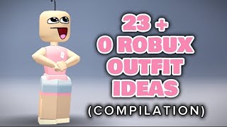 23  O ROBUX OUTFIT IDEAS 💡COMPILATION [upl. by Zetnwahs]