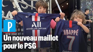 Le PSG dévoile son nouveau maillot [upl. by Aisan]