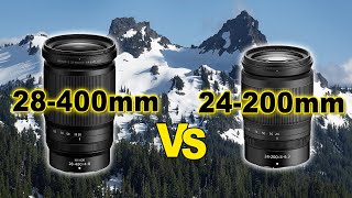 Nikon Z 28400mm vs Nikon Z 24200mm  Image Quality Review [upl. by Aday]