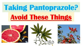 What To Avoid When Taking Pantoprazole amp Omeprazole  Foods Natural Supplements Medications [upl. by Esbensen476]