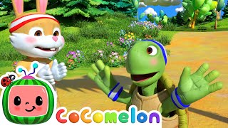 The Tortoise and the Hare  CoComelon Furry Friends  Animals for Kids [upl. by Orimar]