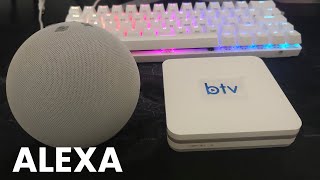 COMO CONTROLAR SEU BTV B8 BTV B9 BTV B10 E BTV B11 COM ALEXA [upl. by Edalb]