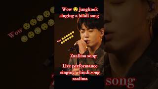 Zaalima song jungkook version hindi song Jo Teri khatir tadpe pahle se song ll army can you imagine😲 [upl. by Procto]