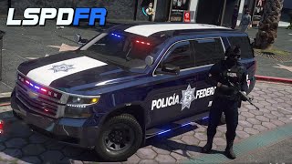 GTA 5 POLICIA  TAHOE DE LA FEDERAL DE CAMINOS  TheAxelGamer [upl. by Roane]