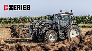 Front Loader work with the Valtra G5 [upl. by Dulcie]