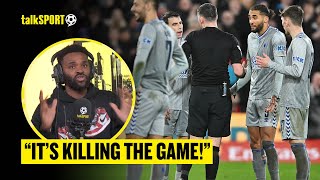 Darren Bent CALLS OUT Referees To Use quotCOMMON SENSEquot After Dominic CalvertLewin Red Card 😤👀 [upl. by Nonnelg433]