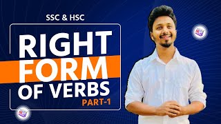 Right form of verb  part 1  SSC amp HSC  Target A  Live class [upl. by Lonier]