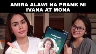 AMIRA ALAWI NA PRANK NI IVANA AT MONA  IVANA PRANK AMIRA ALAWI [upl. by Suter]