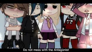 Do not mess with the antagonist  MEME  Danganronpa  12  AU [upl. by Ditzel315]