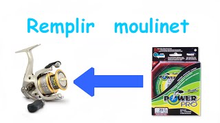 Truc et astuces n°7  Remplir de fil son moulinet  GoPro HD [upl. by Kohsa]