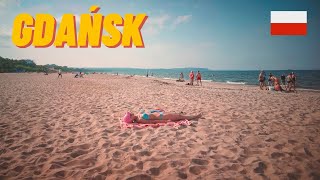 GDAŃSK JELITKOWO BEACH POLAND 2023 I 4K60FPS [upl. by Wera]