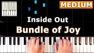 Inside Out  Bundle of Joy  Piano Tutorial [upl. by Berenice]