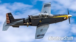 Military and Warbird ArrivalsDepartures  Friday  EAA AirVenture Oshkosh 2023 [upl. by Ecydnac]