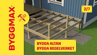 Bygga altan del 2 bygga regelverket [upl. by Faust351]