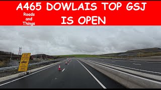 A465 1st Time ACROSS DOWLAIS TOP Junction [upl. by Ayotel]