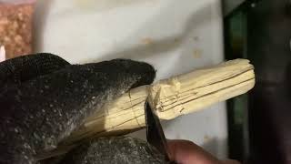 Cooler Craft Wands Wand Crafting Tutorial Part 3 Handle Carving Technique optional [upl. by Igenia]