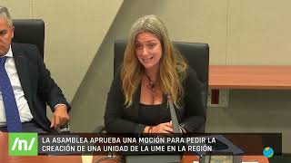 14112024 La Asamblea aprueba una moción para pedir la creación de una unidad de la UME en Murcia [upl. by Cob423]