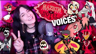 Hazbin Hotel VOICE IMPRESSIONS [upl. by Hans]